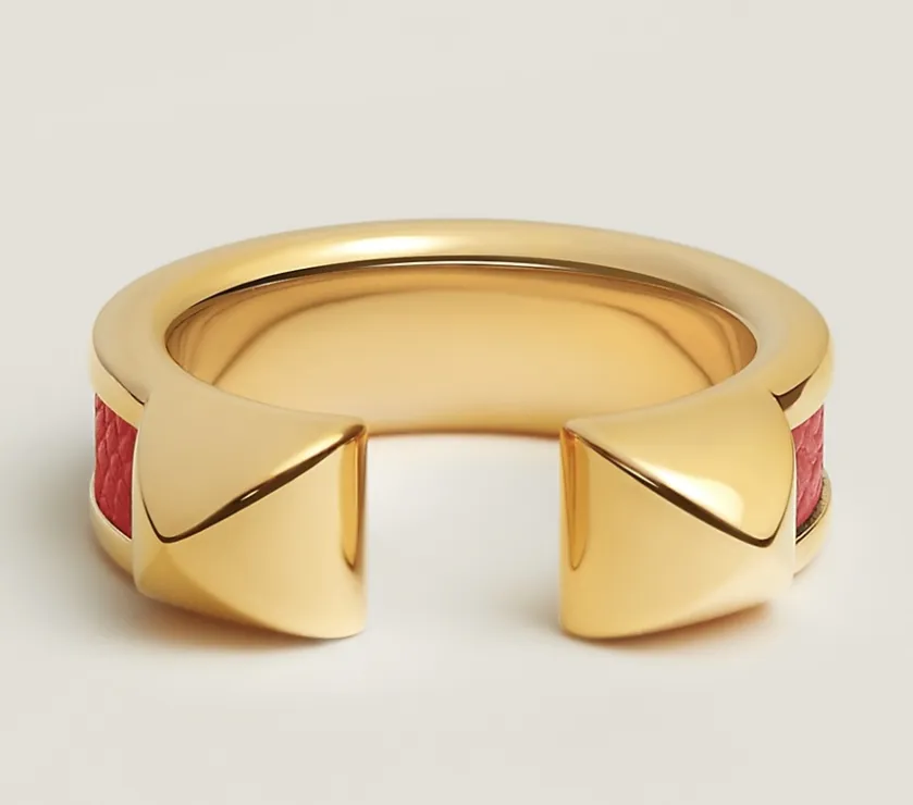 Athena double stud Rouge De Cœur ring